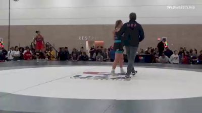 62 kg Rr Rnd 2 - Ana Luciano, FL vs Emma Bruntil, WA