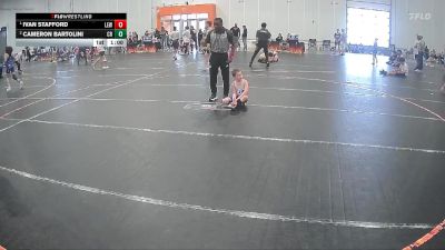 55/60 Round 2 - Cameron Bartolini, Carolina Reapers vs Ivan Stafford, LA Elite Wrestling