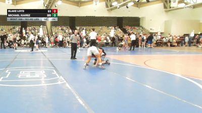 161-H2 lbs Semifinal - Blake Loyd, N/A vs Michael Juarez, Brentwood