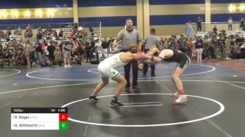 Match - Riggin Boger, Sanderson Wrestling Academy vs Ryland Whitworth, Genesis
