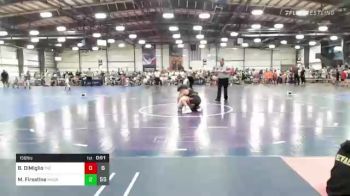 150 lbs Round Of 16 - Bradley DiMiglio, The Hunt Wrestling Club Black vs Max Firestine, Mat Assassins Black