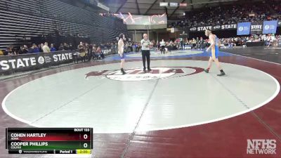 1B/2B 120 Quarterfinal - Cooper Phillips, Colfax vs Cohen Hartley, Adna