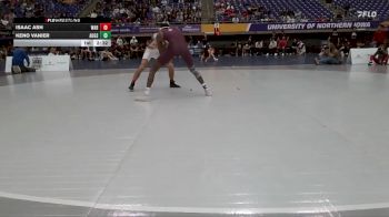 125 lbs Round 1 (16 Team) - Isaac Ash, Wabash vs Keno Vanier, Augsburg