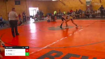 85 lbs Consi Of 8 #2 - Chase Smith, Wilkes Barre vs Kyleigh Ficks, New Columbia