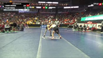2A-138 lbs Cons. Round 2 - Caden Greiner, Washington vs Kyler Tendal, Sergeant Bluff-Luton