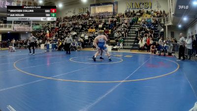 215 lbs Consy 2 - Brayden Collins, Canon-McMillan vs Ian Holub, Trinity