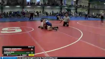 149 lbs Cons. Round 3 - Darian Diaz, Dubuque RTC vs Andrew Steinhardt, Wisconsin-Platteville