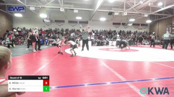 55 lbs Round Of 16 - Axel Miller, Skiatook Youth Wrestling vs Abel Horne, Springdale Youth Wrestling