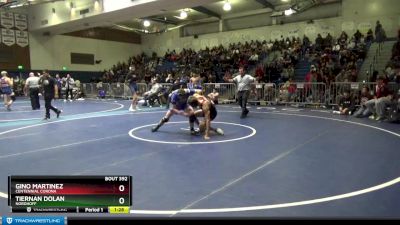 152 lbs Quarterfinal - Tiernan Dolan, Nordhoff vs Gino Martinez, Centennial Corona