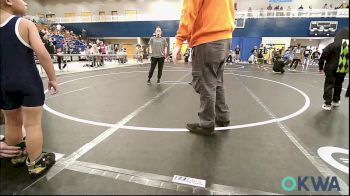 52 lbs Round Of 16 - Ray Maine, Lexington Wrestling Club vs Keldyn Webb, El Reno Wrestling Club