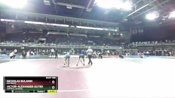 126 lbs Quarterfinal - Victor-Alexander Gutierrez, Central Catholic vs Nicholas Bulanin, Elk Grove