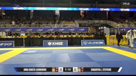 Samantha L. Stephens vs Anna Danuta Lichnowski 2026 Pan Jiu Jitsu IBJJF Championship