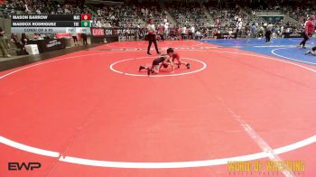 40 lbs Consi Of 8 #2 - Mason Barrow, MAC Wrestling Club vs Maddox Rodriguez, The Valley WC