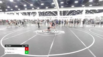 144 lbs Round Of 32 - Jacob Fernandez, Bonita HS vs Gabriel Santo, Rancho Bernardo WC