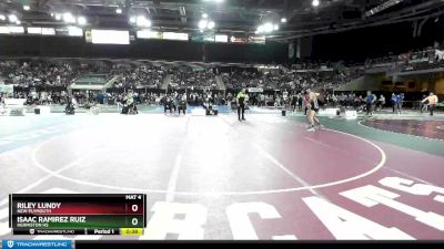 132 lbs Cons. Round 4 - Riley Lundy, New Plymouth vs Isaac Ramirez Ruiz, Hermiston HS