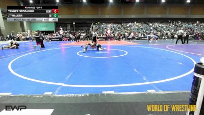 92 lbs Consi Of 16 #1 - Tanner Stobaugh, Motherlode Wrestling Club vs JT Walker, Nevada Elite