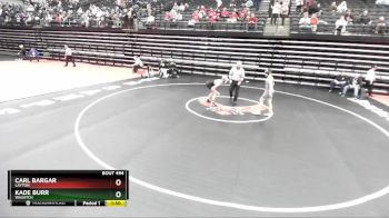 109 lbs Cons. Round 5 - Kade Burr, Wasatch vs Carl Bargar, Layton