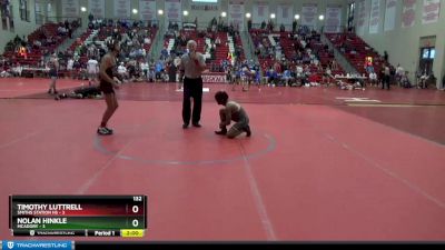 132 lbs Semis & Wb (16 Team) - Timothy Luttrell, Smiths Station Hs vs Nolan Hinkle, Mcadory