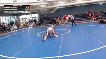 138 lbs Cons. Round 5 - Cooper Oursler, Pikes Peak Warriors vs Gabriel Martinez, Las Animas
