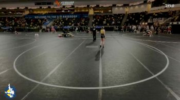 145 lbs Cons. Round 4 - Asia Galindo, Mid-Prairie vs Grace Greenwood, West Marshall