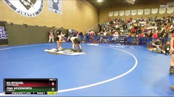 144 lbs Cons. Round 4 - Finn Woodworth, Cabrillo vs Ko Ritschel, Westminster