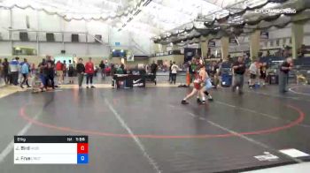 51 kg Consi Of 8 #2 - Jaden Bird, Wisconsin vs Josh Frye, CWCTF