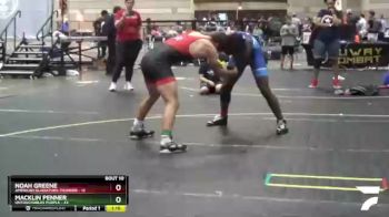 170 lbs Finals (8 Team) - Noah Greene, American Gladiators-Thunder vs Macklin Penner, Untouchables Purple