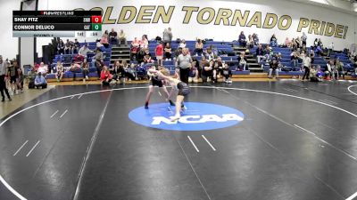 117-122 lbs Round 1 - Connor DeLuco, Gateway vs Shay Fitz, SHWA