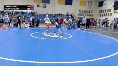 88-92 lbs Quarters - Luca Pastrama, Fighting Squirrels Wrestling Club vs Brent Helvey, Suples Wrestling Club