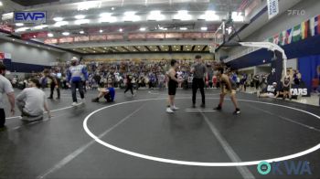 120-131 lbs Rr Rnd 3 - MaminaKowa Warrior, Tecumseh Youth Wrestling vs Israel Garcia, OKC Saints Wrestling