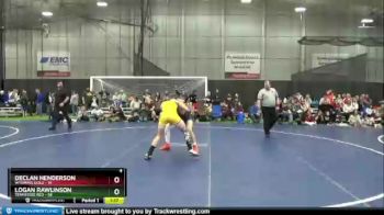 160 lbs Round 4 (6 Team) - Logan Rawlinson, Tennessee Red vs Declan Henderson, Wyoming Gold