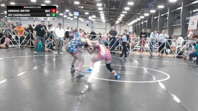 136 lbs Round 1 (9am Saturday) - Abbigail Meyer, Minnesota Funky Singlets vs Joy Castellucci, NEWHALE