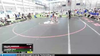 132 lbs Round 2 (8 Team) - William Anderson, Alabama vs Cameron Volz, Indiana Gold