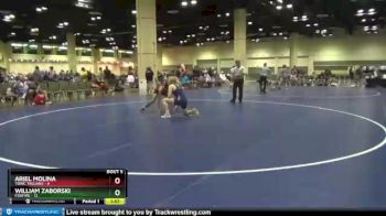 126 lbs Round 2 (8 Team) - William Zaborski, Foxfire vs Ariel Molina, TOWC Trojans