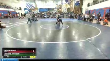 Round 3 - Taylor Hood, Buhl vs Alexxis Johnson, Lake City