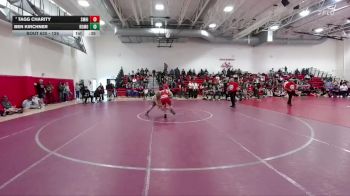 126 lbs Cons. Round 5 - Ben Kirchner, Rocky Mountain vs Tagg Charity, Smoky Hill
