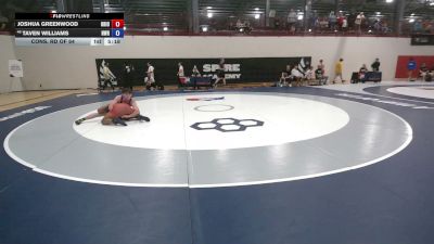 74 kg Cons. Rd Of 64 - Joshua Greenwood, Ohio vs Taven Williams, Noke Wrestling RTC