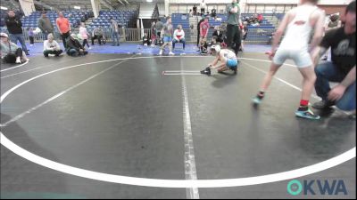 70 lbs Rr Rnd 5 - Emmett Alvarado, Comanche Takedown Club vs Jaycie Harmon, Powerhouse Gold