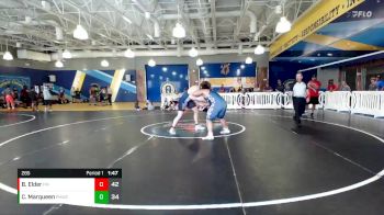 285 lbs Round 5 (8 Team) - Blake Elder, Funky Monkey vs Chris Marqueen, Palm Harbor WC