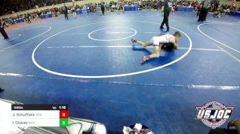 106 lbs Round Of 16 - Justice Schultheis, Scrap Yard Training vs Izayiah Chavez, Best Trained Wrestling