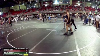 175 lbs Quarterfinal - Kyler Roeber, Ashland-Greenwood Jr Wrestling vs Carson Altig, Midwest Destroyers Wrestling Club