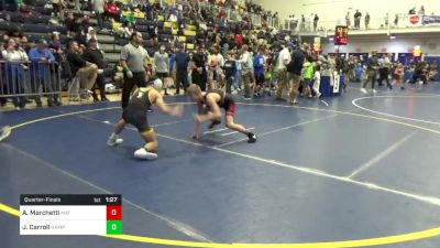 115 lbs Quarterfinal - Alex Marchetti, Mat Assassins vs Jay Carroll, Hampton