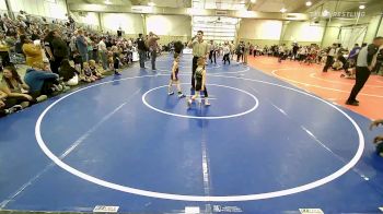 43 lbs Round Of 16 - Remmi Schwahn, Chandler Takedown Club vs Hendrix Gates, Vian Wrestling Club