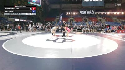 145 lbs Cons. Rd Of 32 - Karmen Del Rio, NE vs Ema Durst, IL