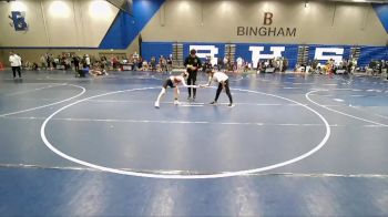 90 lbs Quarterfinal - Chloe Fournier, Westlake vs Presley Call, Bear River Wrestling Club