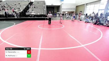 72-J lbs Consi Of 8 #1 - Santino Pascarella, Dynamic Wrestling vs Mason Polifrone, Olympic