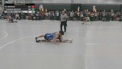 138 lbs Cons. Quarters - Eli Modglin, Alber Athletics vs Dawson Beckley, Threestyle