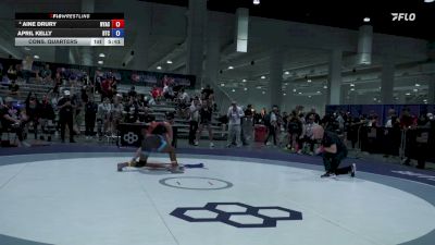 65 kg Cons. Quarters - Aine Drury, Nyac vs April Kelly, Burg Training Center