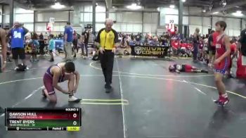 112 lbs Round 5 (6 Team) - Trent Byers, Team Iowa Blue vs Dawson Hull, Steel Valley Psychos