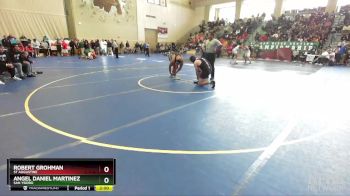 222 Boys Champ. Round 2 - Robert Grohman, St Augustine vs Angel Daniel Martinez, San Ysidro